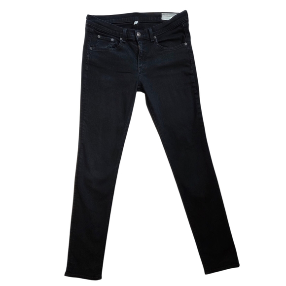 Rag & Bone Black Skinny Denim - Picture 2 of 7